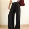 Outline Pleats Pants