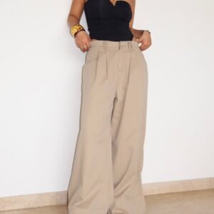 Premium Cotton Baggy Wide Leg Pants