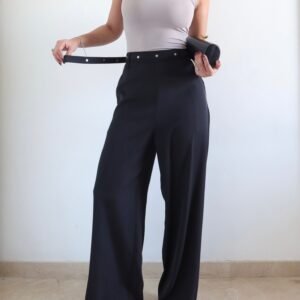 Rivet Grip Loose Tailored Trousers