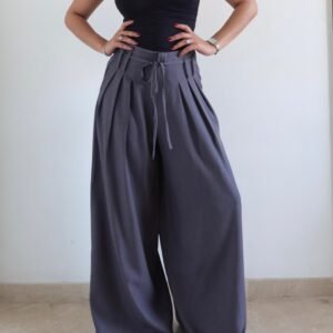 French Flow Pleated Wide Leg Pants
