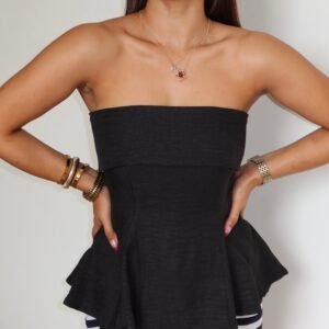 Pretty Peplum Tube