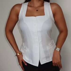 Square Neck Vest Top
