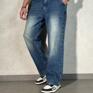 Vintage Cool Faded Tinted Baggy Denims