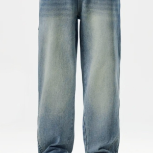 Take It Easy Blue Baggy Jeans