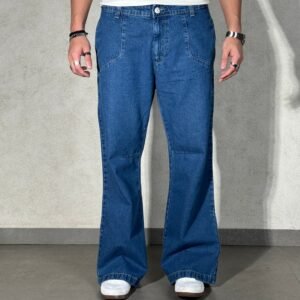Blue Wild West Wash Jeans