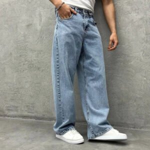 Oh So Vintage Men Baggy Jeans