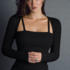 Knit Frame Full Sleeve Top