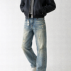 Not So Clean Blue Wash Baggy Jeans