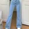Baby Blue Bootcut Flare Jeans