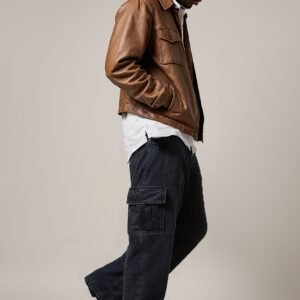 Coal Cut Men's Baggy Straight Cargo Jeans