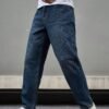 Royal Indigo Blue Straight Fit Jeans