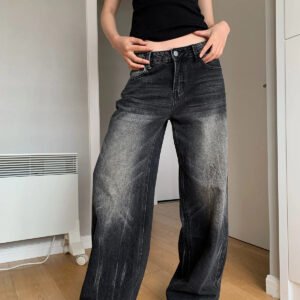 Night Flame Baggy Jeans