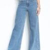 Ombre Blue Wide Jeans