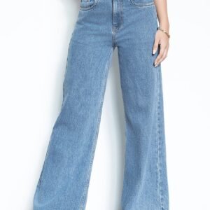 Ombre Blue Wide Jeans