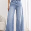 Sweet Static Extra Wide Leg Jeans