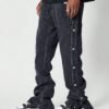 Snap Edge Flare Fit Men Denim