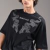 Dragon Black Baggy Fit T-Shirt Men