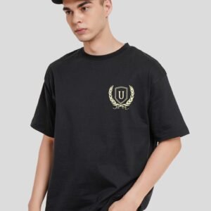 Legacy On Wheels Black Oversized Fit T-Shirt Men