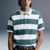 Green Rugby Polo T-Shirt