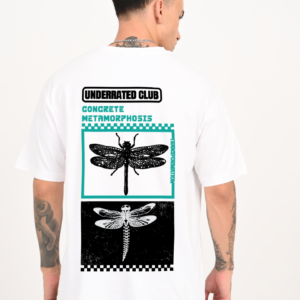Metamorphosis White Oversized T-shirt