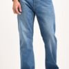 Blue High Rise Men's Bootcut Jeans