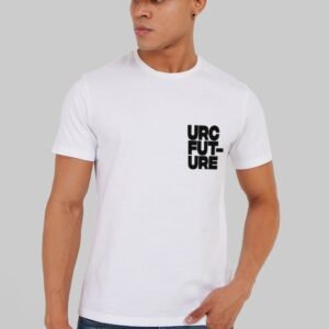 Future White Regular Fit T-Shirt Men