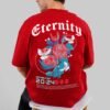 Eternity Red Baggy Fit T-Shirt Men