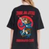 Jiu Jitsu Black Printed T-Shirt Women Oversized Fit