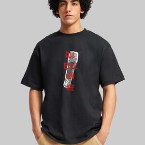 Tupac Eyez On Me Black Oversized Fit T-Shirt Men