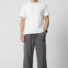 Ash Grey Cotton Joggers