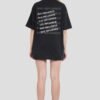 Bad Influence Black Oversized Fit T-Shirt Women