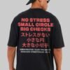 No Stress Big Checks Black Baggy Fit T-Shirt Men