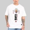 Bold And Brave White Oversized Fit T-Shirt Men