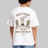 Golf Club White Oversized Fit T-Shirt Men