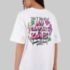 My Comfort Zone White Oversized Fit T-Shirt Women