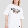 Realistic White Printed T-Shirt