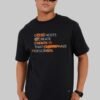 Rewritten Rules Statement Black Oversized Fit T-Shirt Men