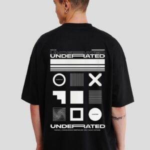 Hustle Black Printed T-Shirt