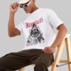 Illuminati White Oversized Fit T-Shirt Men