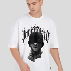 Hip Hop White Baggy Fit T-Shirt Men