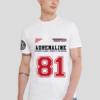 Adrenaline White Regular Fit t-shirt Men