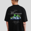 Blueberries Black Baggy Fit T-Shirt Men