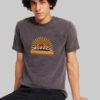 Showtime Grey Acid Washed T-Shirt Men