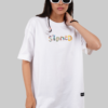 Stoned White Oversized T-shirt Women