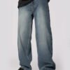 Vintage Blue Men's Baggy Fit Jeans