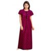 Classy Cotton Printed Maxi Nighty