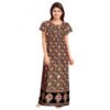 Classy Cotton Printed Maxi Nighty