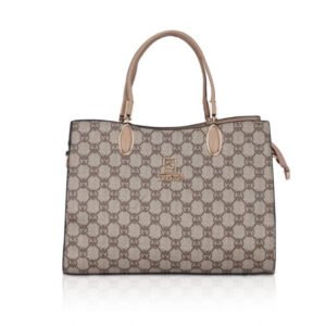 Pretty Women's Faux Leather Printed Handbag