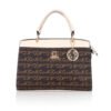 Pretty Women's Faux Leather Printed Handbag