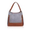 Attractive Women's Faux Leather Textured?Tote Bag